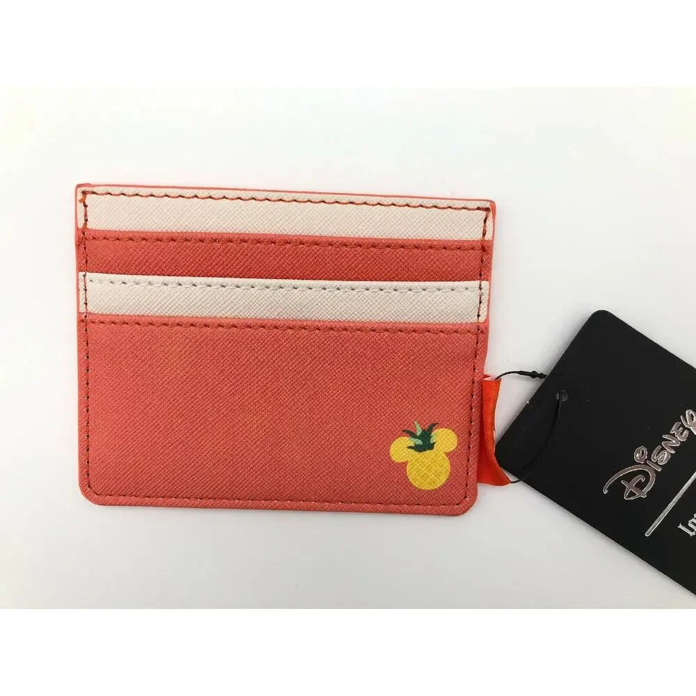 Loungefly Disney Mickey Mouse Spring Fruits Cardholder ID Wallet